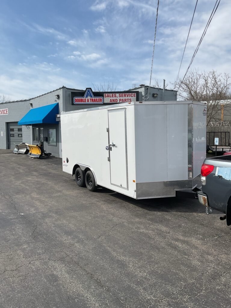 2025 AMERICAN HAULER ARROW DELUXE 8′.5″ X 16′ WITH 7′ INTERIOR HEIGHT  ENCLOSED CARGO TRAILER