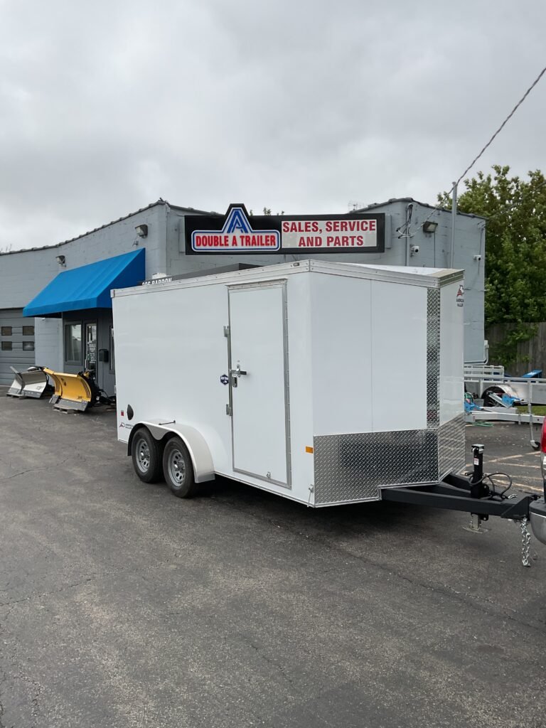 2025 AMERICAN HAULER NIGHTHAWK 7′ X 14′ WITH LANDSCAPE PACKAGE 7′ INTERIOR HEIGHT ENCLOSED TRAILER