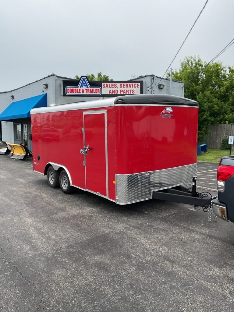 2025 NIGHTHAWK 8′.5″ X 16′ WITH LANDSCAPE PACKAGE AND 6’6″ INTERIOR HEIGHT ENCLOSED/ CARGO TRAILER