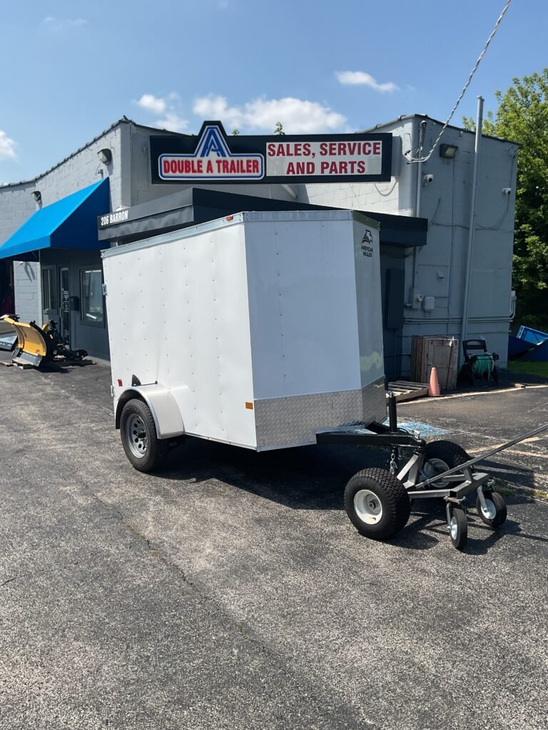 2026 AMERICAN HAULER ARROW DELUXE 5′ X 8′ WITH 5′ 6″ INTERIOR HEIGHT ENCLOSED CARGO TRAILER