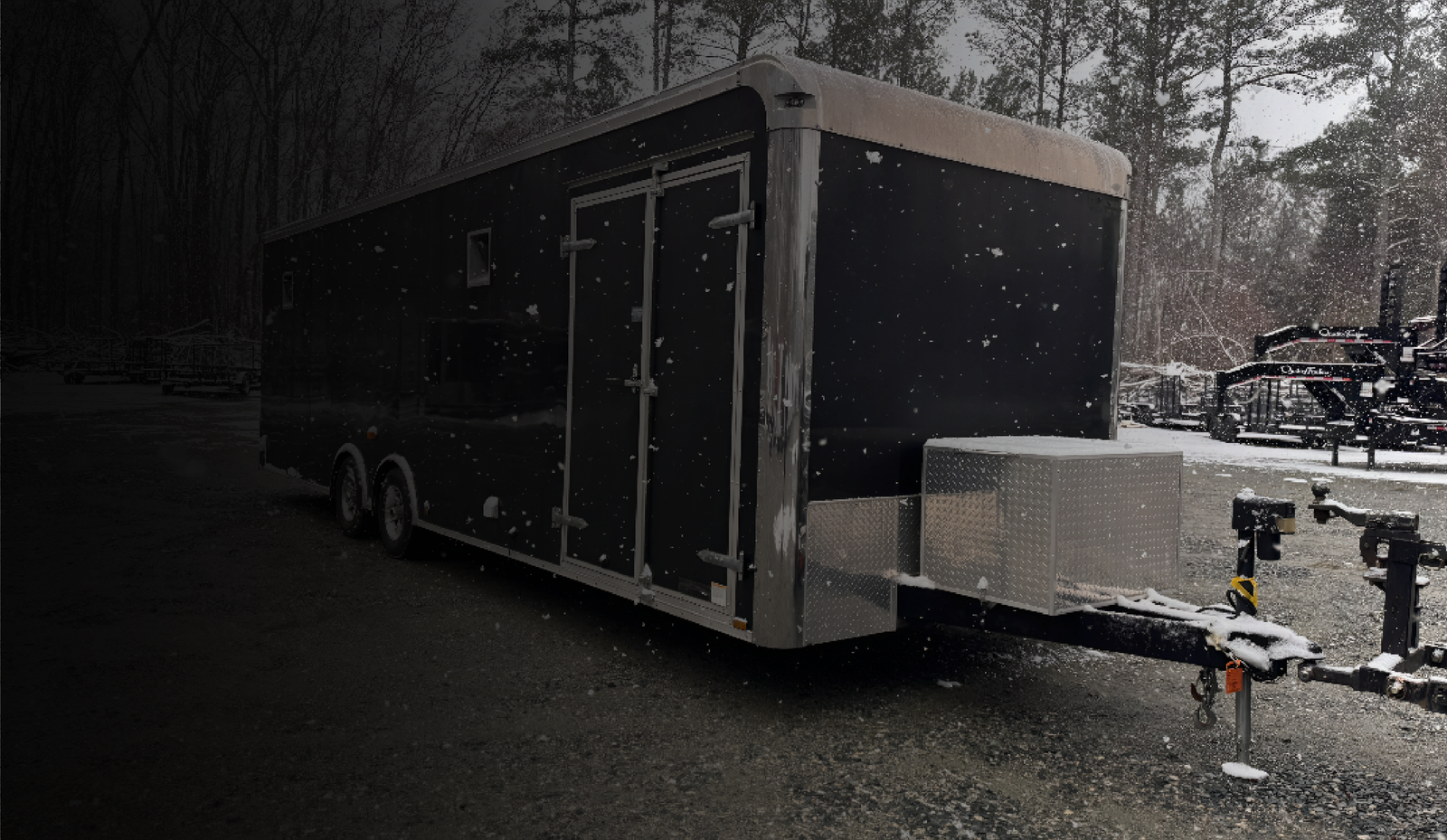 covered trailers for sale
